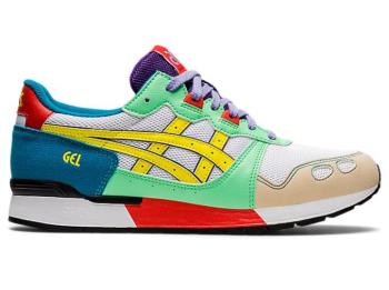 Asics Herr Löparskor GEL-LYTE I Vita/Gröna/Röda/Blå